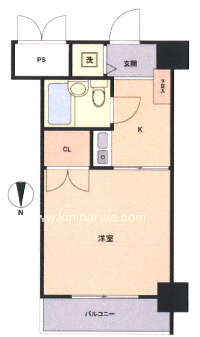 駒込駅 徒歩8分 構造:鉄骨鉄筋コンクリート造建物面積:22.27平米 ( 6.73坪 )